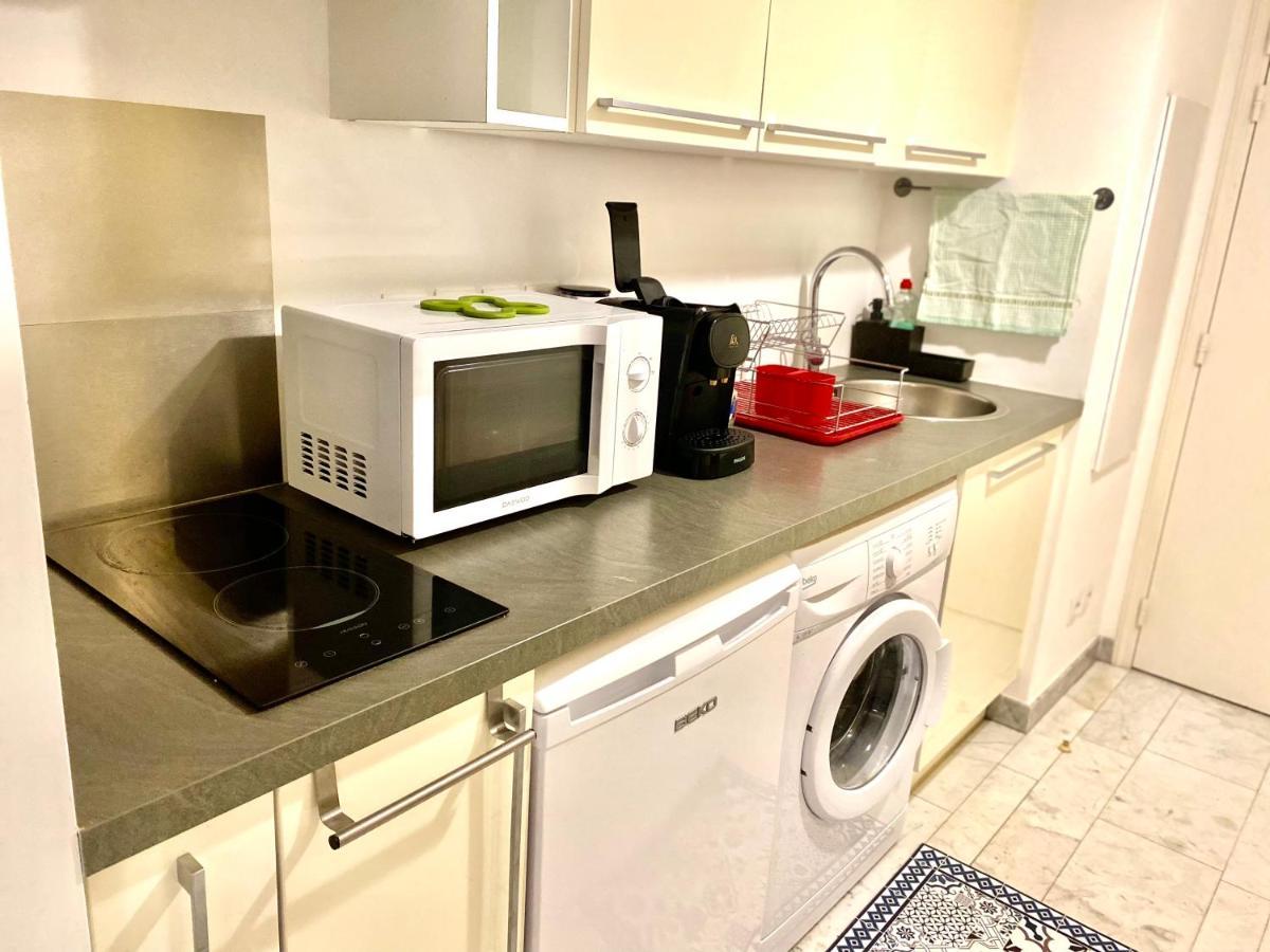Charmant Studio Climatise Centre Menton Parking Gratuit Экстерьер фото